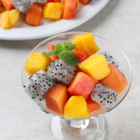 냉동 열대과일 망고 파파야 용과 3종 1kg+1kg (11,400원/무료)11