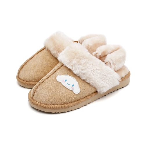 산리오 시나몬롤, 쿠로미, 포차코 아동 스웨이드 슬리퍼 (11,610원/무료)5