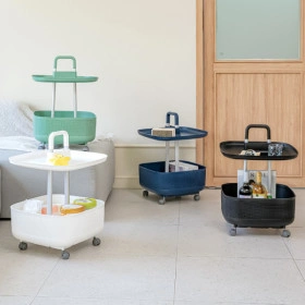 이동식 트롤리 2단선반 (8,550원/무료)