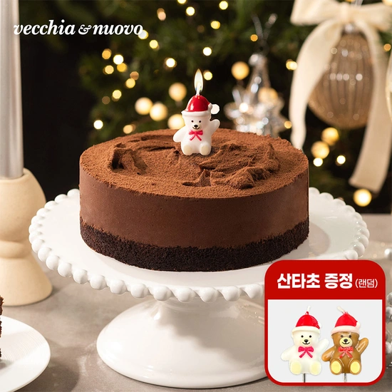베키아에누보 파베 초콜릿생크림 케이크(+ 크리스마스 산타초) (14,900원/무료)7