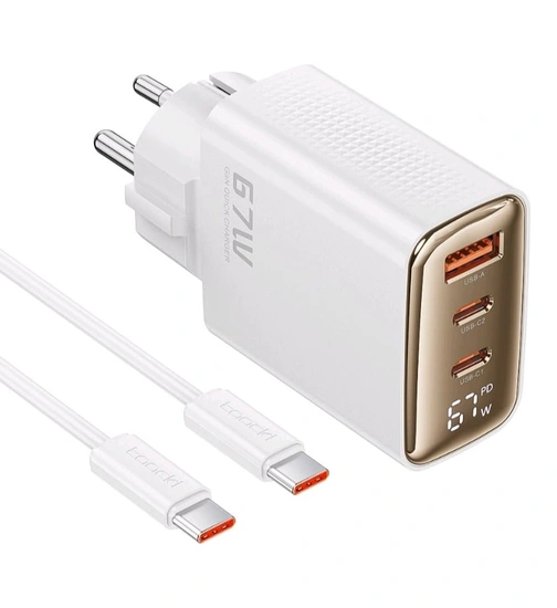 ] Toocki GaN PPS 67W 3포트 접지형 디스플레이 초고속 멀티충전기 (15,900원/와우무료)21