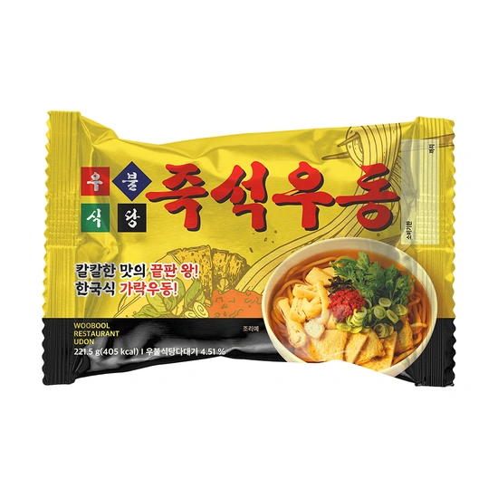 우불식당 즉석우동 221.5g 4개입 (11,610원/무료)6