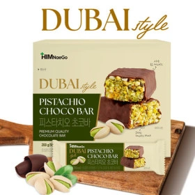 두바이 피스타치오 초코바 200g(50gX4개입)X2 총8개 (10,900원/무료)4
