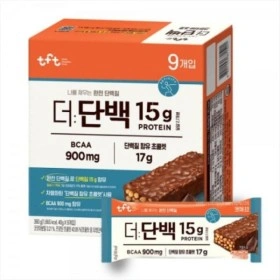 빙그레 더단백 크런치바 초코40g 9개입 x 3박스 (32,900원/무료)3