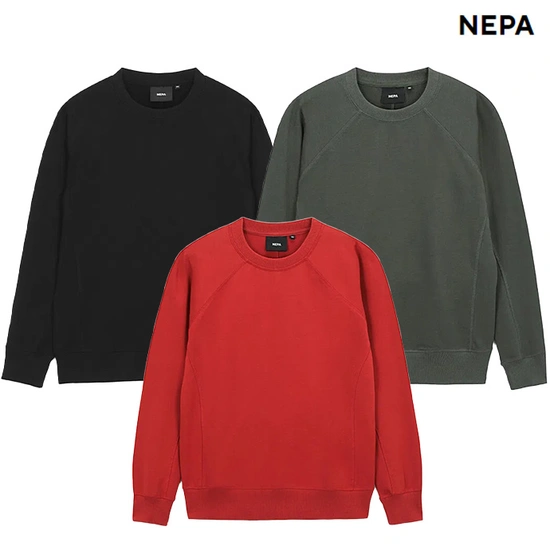 네파 남녀공용 에센셜 맨투맨 (카카오25,130원/무료)4