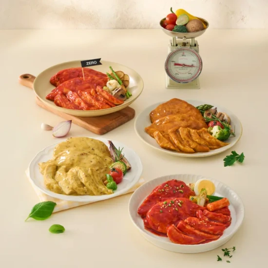 한끼통살 소스닭,볼,꼬치,스테이크 맛보기 세트 총10개 (토스페이 13,370원/무배)29