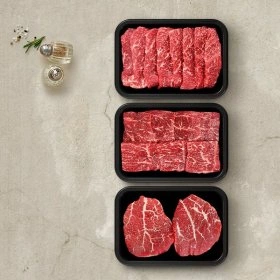 투뿔한소 한우 1++등급(7이상) 구이모둠 600g (28,410원/무배)13