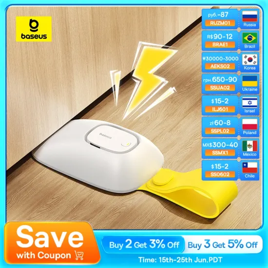 Baseus Heyo 도어 스톱 알람($8.28/무료)