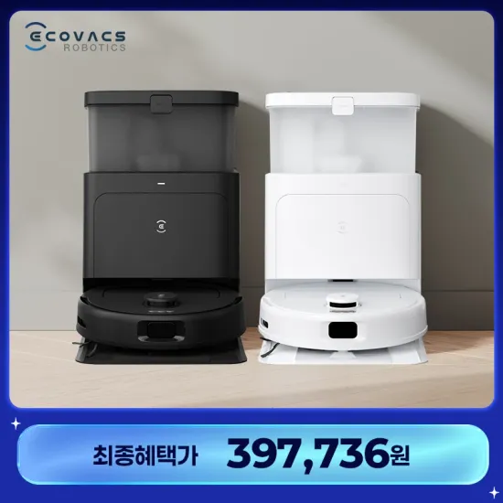 드리미 L10s Pro Ultra Heat 로봇청소기(60.4만) 에코백스 N30프로 옴니(37.9만/무료)