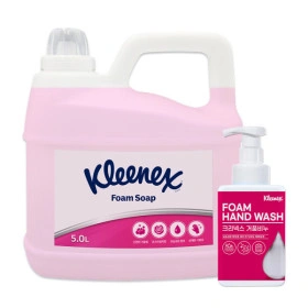 유한킴벌리 대용량 핸드워시 폼 솝 5L+용기증정 (11,550원/무료배송)3