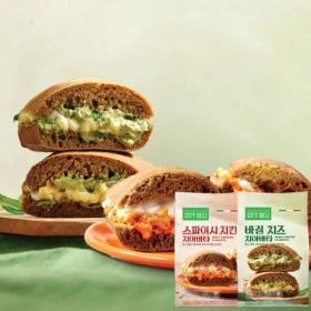 시티델리 멀티그레인 치아바타 샌드위치 3개입 3팩 골라담기 (23,900원 / 무배)
