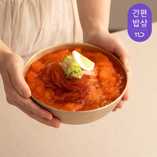 해방촌 비빔냉면 10인분+무김치150g(11,920원/무료)