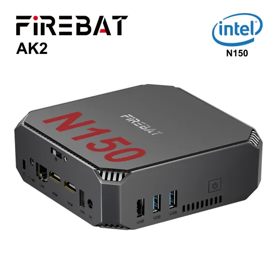 FIREBAT AK2 PLUS 미니PC 인텔 N150 듀얼 밴드($80.62)/무료