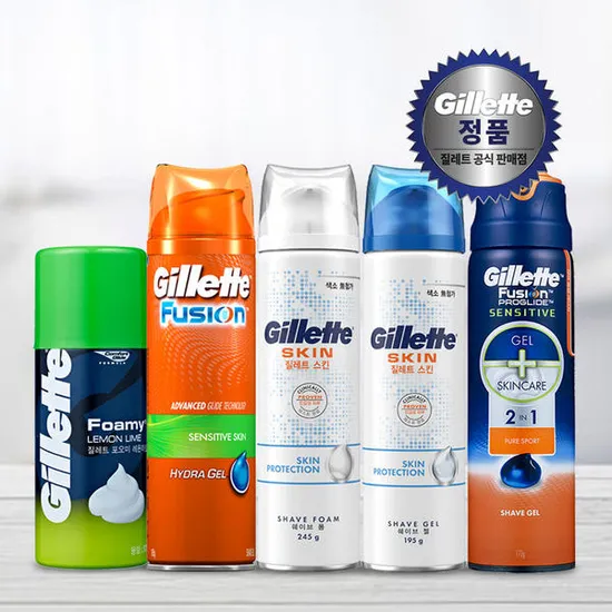 질레트 하이드라젤 센서티브 스킨 195g 2개 (8,640원/무료)