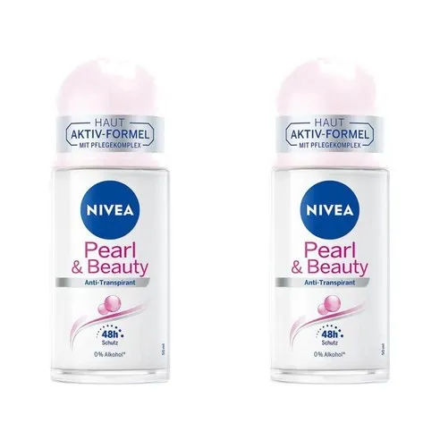 니베아 여성용 펄 앤 뷰티 48 잼 롤 온 데오드란트 50ml x 2개 (8,980원/무배)2
