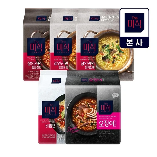 더미식 메밀비빔면 121g 12개 (10,290원/무배)