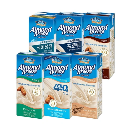 아몬드브리즈 190ml 48팩 (23,950원/무료)1