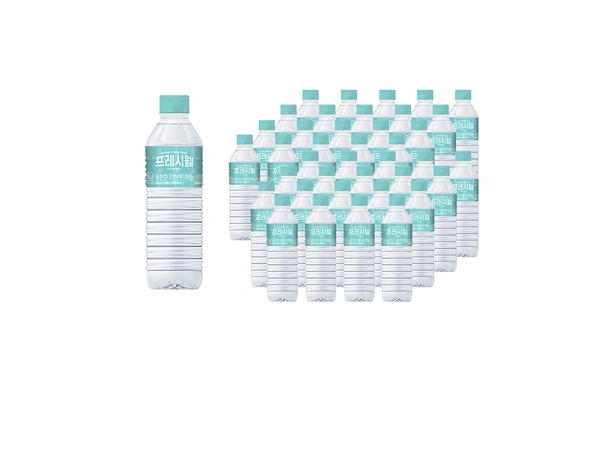 지리산 프레시웰 생수 500ml x 40병 (7,290원/무료)