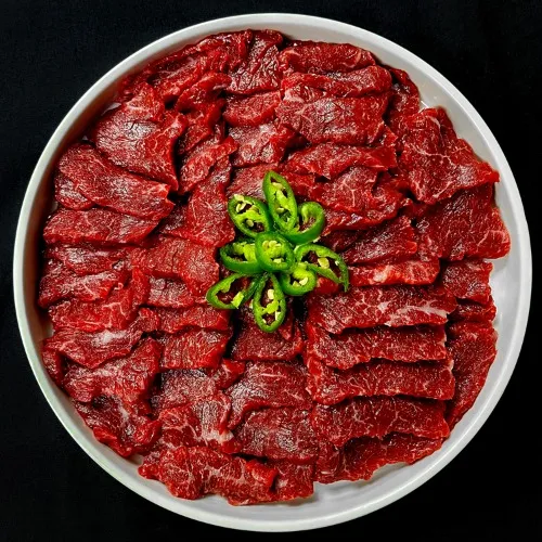 한우 육사시미300g+소스 (19,900원/4,000원)2