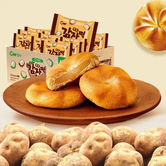 청우 쫀득감자떡쿠키 860g(40입) (10,500원/무배)