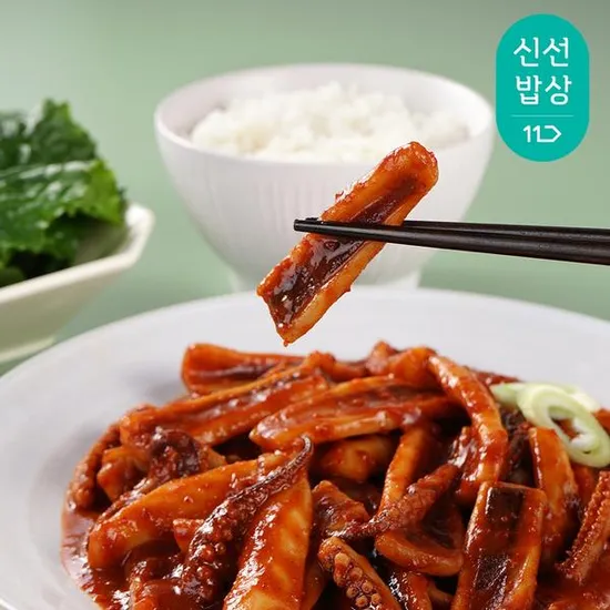 김씨밥  부드러운 오징어볶음 500g (7,750원/무배)