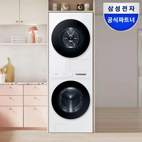 비스포크 원바디 세탁기건조기 21+20kg WF2120HDWWC (1,569,400원/무료)1