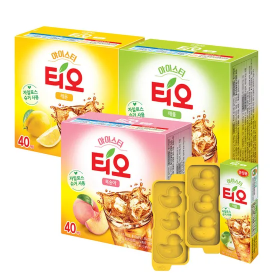 티오 아이스티 골라담기 40T 2개 + 오리 아이스트레이+티오 3T (유클 12,720원/무료)1