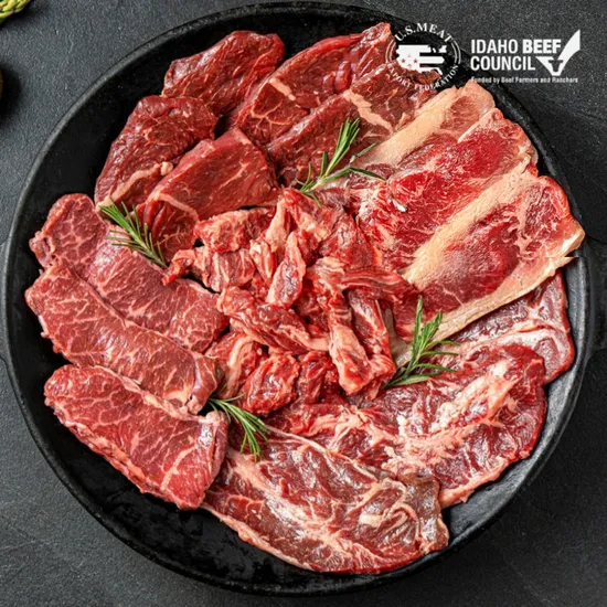 소고기 1kg 모듬 (200g 5팩) (21,800원/무료)8