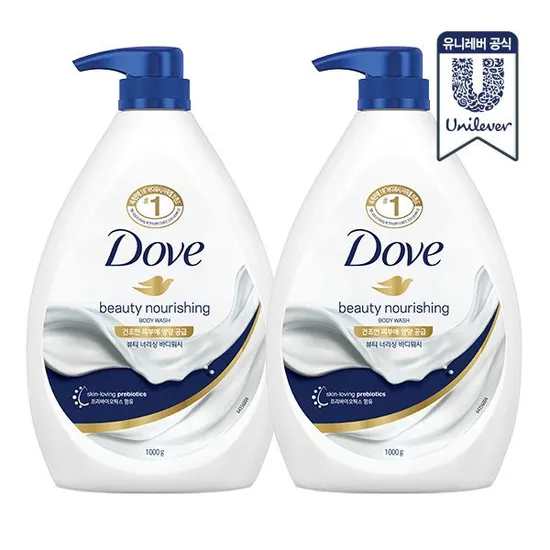 도브 바디워시 1L 2개 (9,130원/무료)