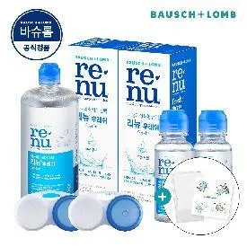 바슈롬 리뉴 후레쉬 355ml+후레쉬60ml+렌즈케이스2세트 (9,900원/무료배송)