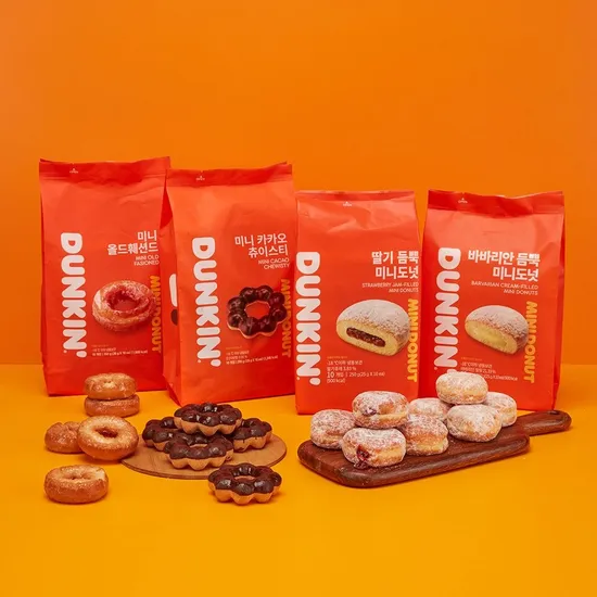 던킨 냉동도넛 8종 중 1+1+1팩 골라담기(12,970원/무료)3