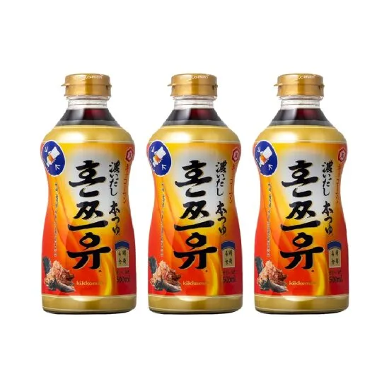 기꼬만 혼쯔유 500ml 3통 (12,900원/무료)3