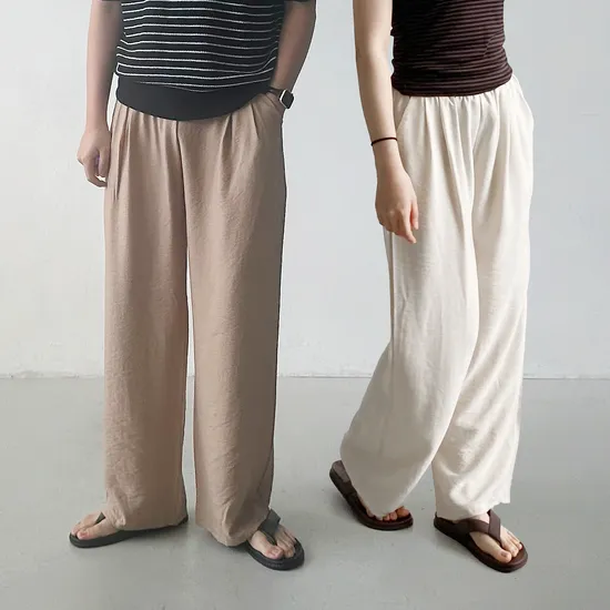 1+1 남여공용 여름 와이드팬츠 (23,370원/무배)2