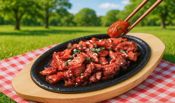 매콤한 직화 순살불닭 200g+200g (9,400원/무배)