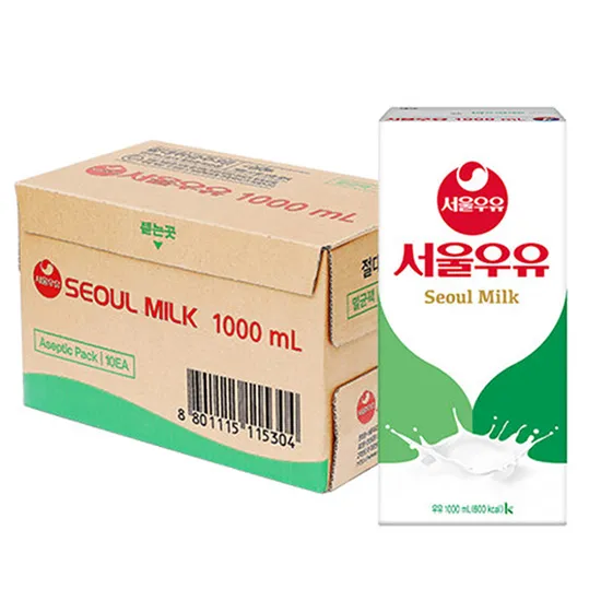 ] 서울우유 멸균우유 1000ml x 10개 (16,900원/무료)32