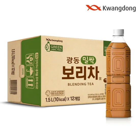 ] 광동 밀싹보리차 1.5L 12페트 (9,890원/무료)12