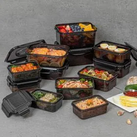 이지앤프리 블랙락 에디션 밀폐용기 C 12종 세트(사은품 아이스쏙 4구 1p) (19,900원/무료)