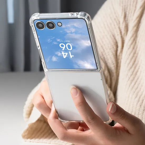 갤럭시 Z 플립 폴드 시리즈 범퍼 투명 젤리케이스 (500원/3,000원)1