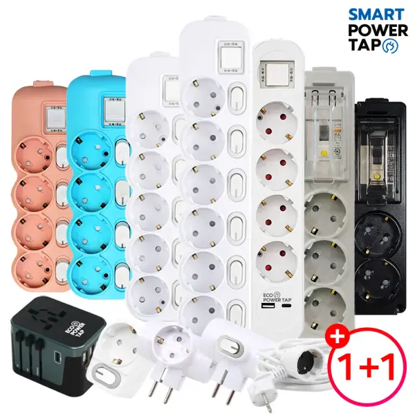 1+1 국산 안전 멀티탭 2구 40cm (9,920원/무료)1