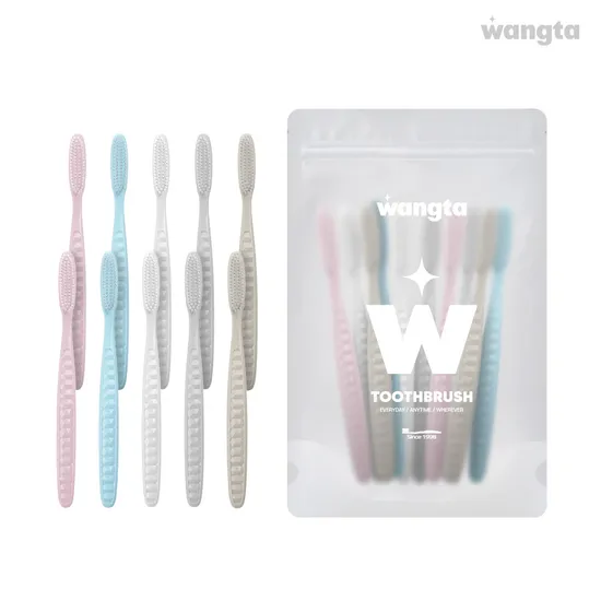 왕타 스톤 칫솔 10개입 파우치