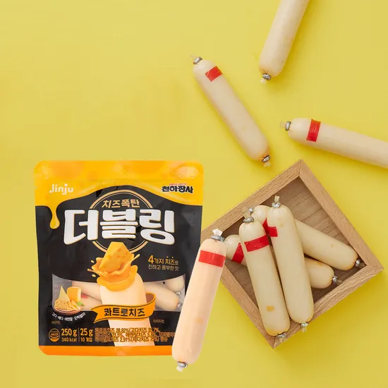 진주햄 더블링 콰트로치즈 250g 10개입