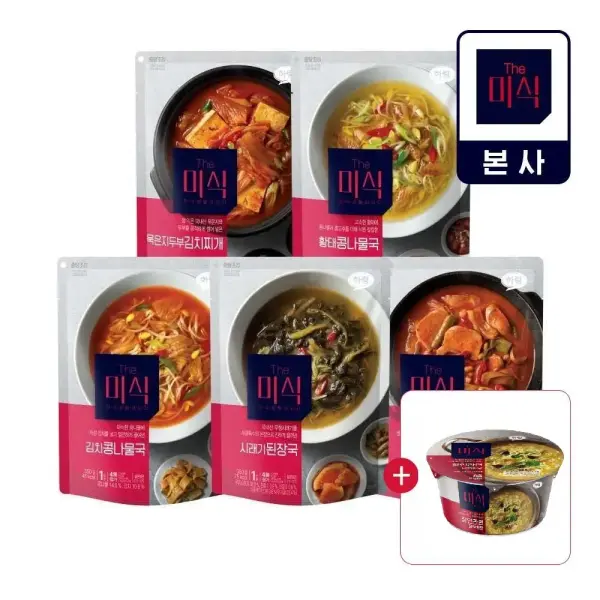 더미식 국물요리 6팩 임박라면 1개