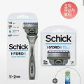 쉬크 하이드로5 스킨프로텍트 면도기 날10 쉐이브젤 1개