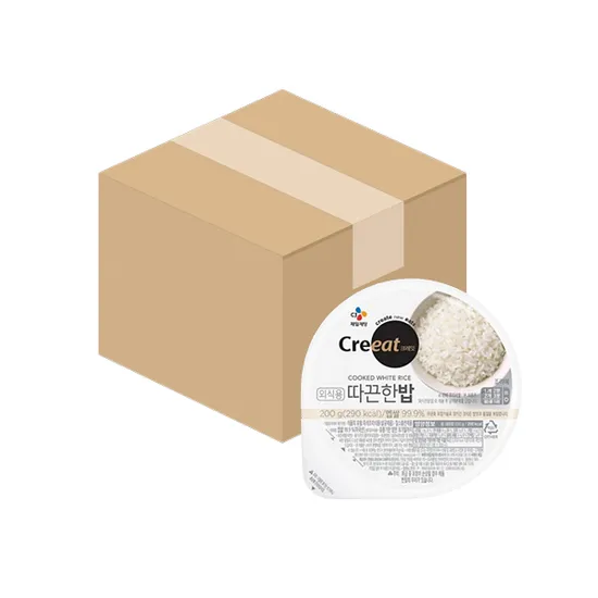 CJ제일제당 크레잇 따끈한밥 200g 36개