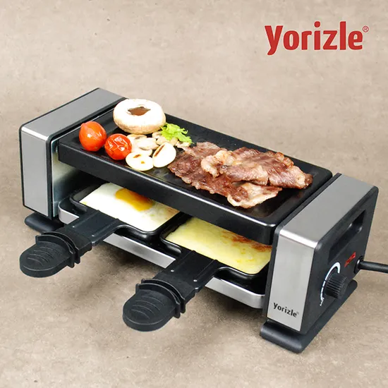 요리즐 라클렛 미니전기그릴 풀세트