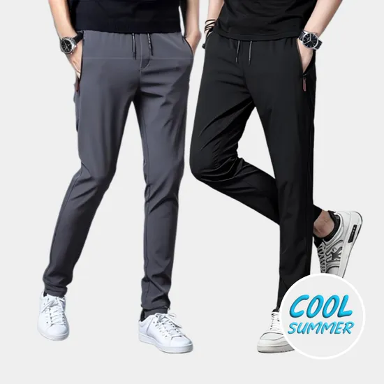 남성 쿨 트레이닝 팬츠 1+1