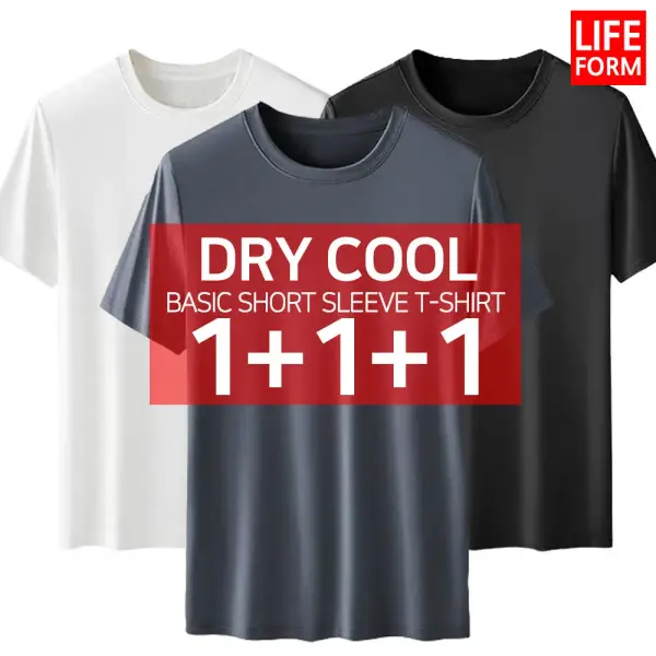 기능성 쿨 드라이 반팔 3종세트