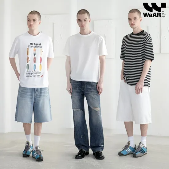 남성 데님 팬츠