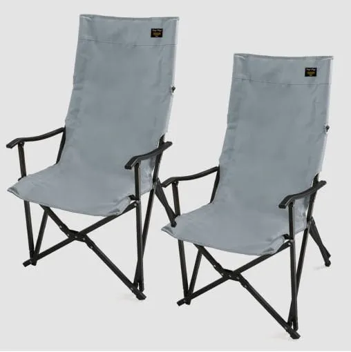 캠프빌리지 롱 릴렉스 체어 2개 세트