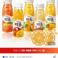 자연에서 갓 따옴 주스 5종 20병 코스터 2개